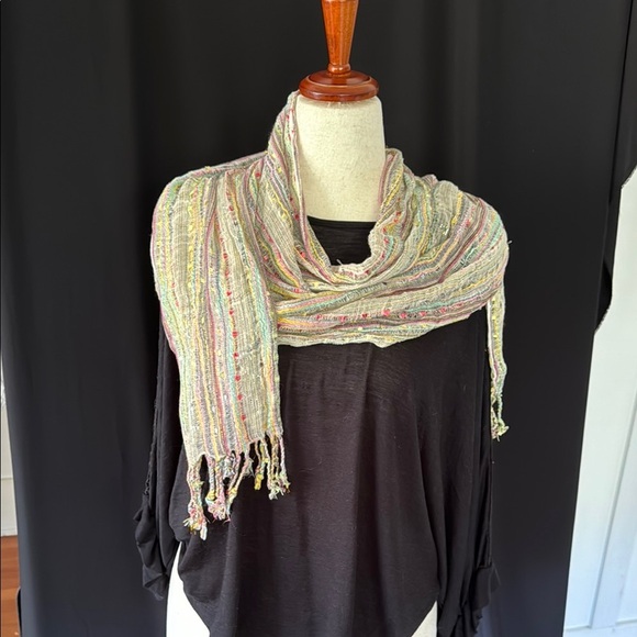 Colorful Scarf Collection; Bundle of 4 - Picture 10 of 14